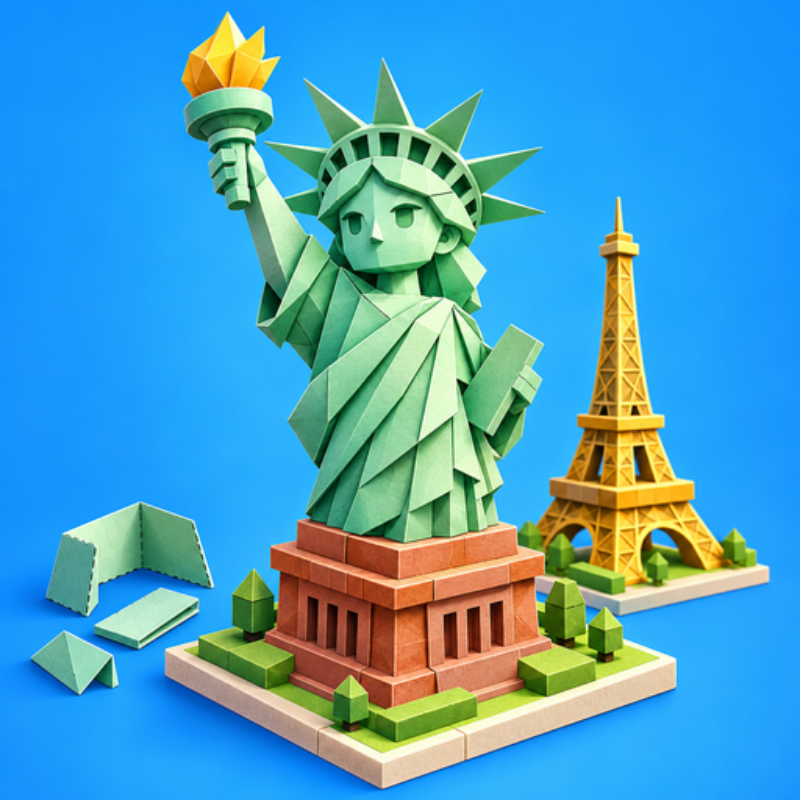 Paper Landmarks